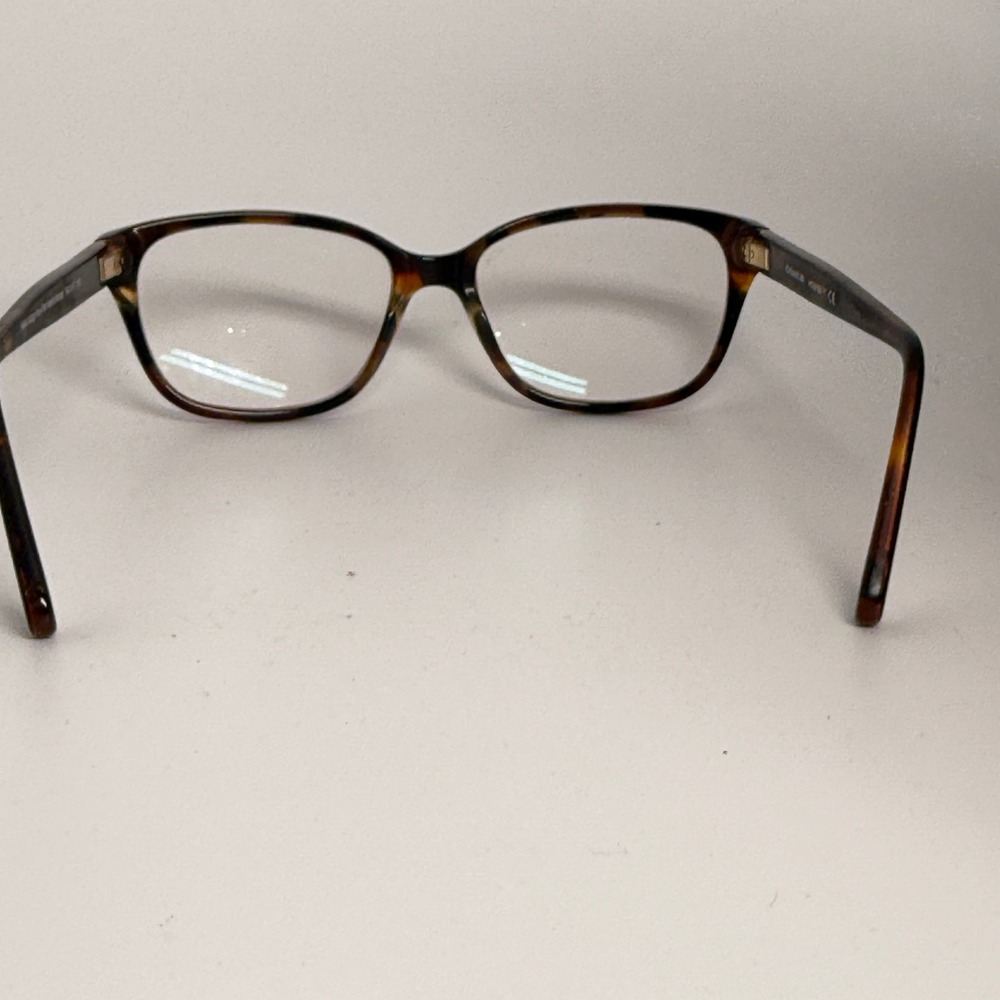 Coach HC6103 Eyeglasses Aubergine Navy Tortoise Varsity Stripe 54-16-140 HC 6103 - Picture 3 of 7
